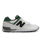 New Balance 576 Made In Uk Lfc Men's Made In Uk Shoes - White/green/black (m576lfa)