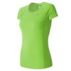 New Balance 63223 Women's Nb Ice Short Sleeve - Green (wt63223lig)