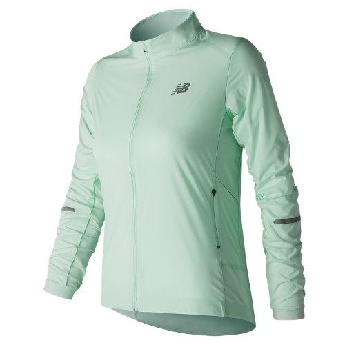 New Balance 73253 Women's Speed Run Jacket - Green (wj73253wvp)