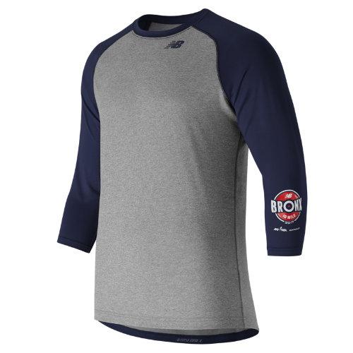 New Balance 601 Men's Bronx 10 Mile 3 Qtr Baseball Raglan - (tmmt601v-be)