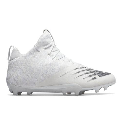 New Balance Burnx2 Mid Men's Lacrosse Shoes - White/grey (burnxmw2)