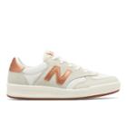 300 New Balance Women's Court Classics Shoes - Off White/brown (wrt300ma)