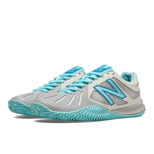 New Balance 60 Women's Tennis Shoes - Silver, Angel Blue (wc60sb)