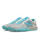 New Balance 60 Women's Tennis Shoes - Silver, Angel Blue (wc60sb)