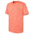 New Balance 12514 Kids' Short Sleeve Performance Tee - Orange/grey (bt12514aot)