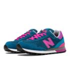 New Balance 515 Women's Running Classics Shoes - Blue Sapphire, Beet Purple, Light Grey (wl515bp)