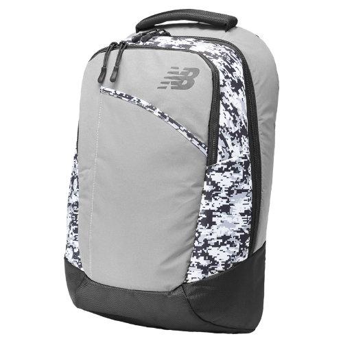 New Balance Men's & Women's Reflective Beacon Backpack - Black, Grey, White (nb-1233camo)