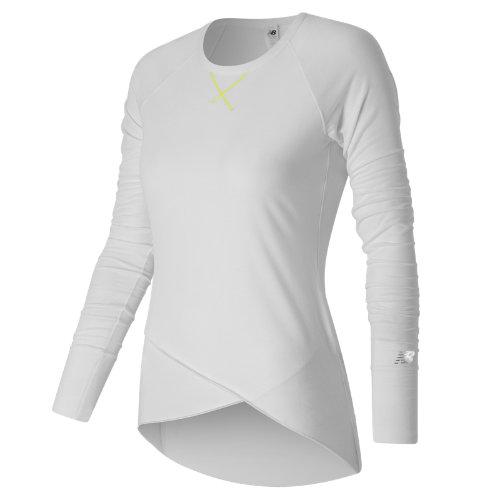 New Balance 63450 Women's Thats A Wrap Tee - White (wt63450wt)
