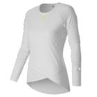 New Balance 63450 Women's Thats A Wrap Tee - White (wt63450wt)
