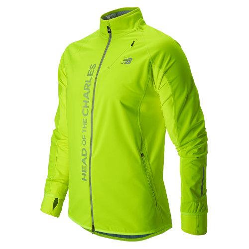 New Balance 41715 Men's Hocr Windblocker Jacket - Hi-lite, Silver Mink (mj41715phil)
