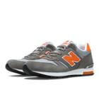 New Balance Rip-stop 565 Men's Lifestyle Shoes - Dark Grey, Orange (ml565dg)