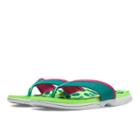 New Balance Jojo Thong Women's Flip Flops Shoes - Green Oasis, Bright Blue, Exuberant Pink (w6021gc)