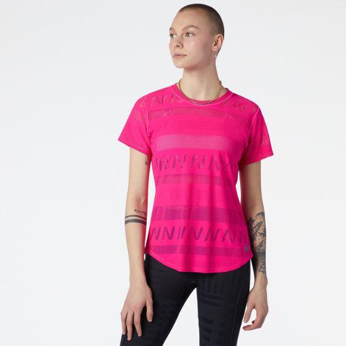 New Balance Women's Q Speed Jacquard Short Sleeve