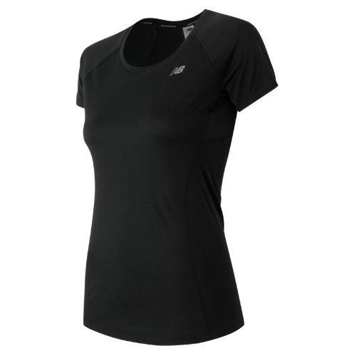 New Balance 61229 Women's Nb Ice Short Sleeve - Black (wt61229bk)