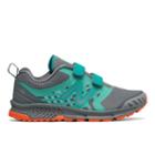 New Balance Fuelcore Nirtel Kids Grade School Running Shoes - Grey/blue/orange (kentrvpy)