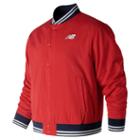 New Balance 91574 Men's Essentials Stadium Jacket - Red (mj91574rep)