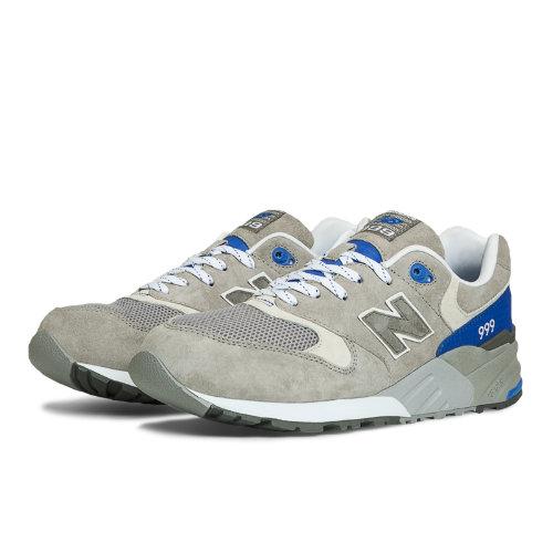 New Balance Elite 999 Men's Limited Edition Shoes - Grey, Blue, Off White (ml999crb)