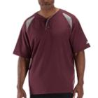 New Balance 8710 Men's Pro Elite Short Sleeve - Team Maroon, Athletic Grey (tmuj8710tmr)