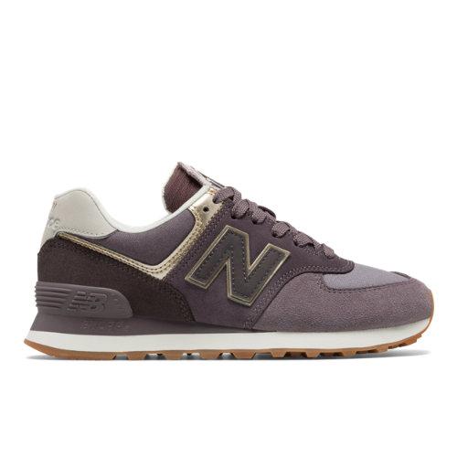 New Balance 574 Metallic Patch Women's 574 Shoes - (wl574-sc)