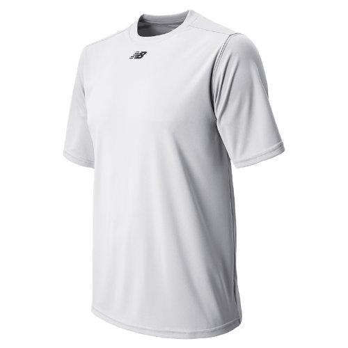 New Balance 9321 Men's Short Sleeve Baseball Power Top - Team White (tmt9321wt)