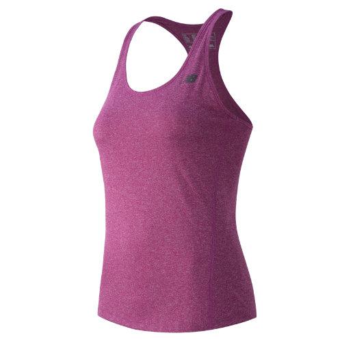 New Balance 53149 Women's Heathered Tank - Purple (wt53149urh)