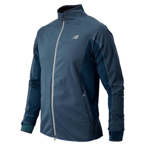 New Balance 4307 Men's Windblocker Jacket - Petrol, Laser Blue (mrj4307pe)