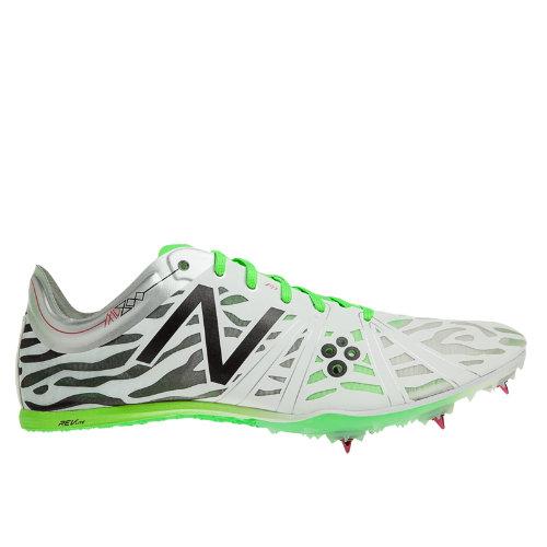 New Balance Md800v3 Spike Men's Track Spikes Shoes - White, Lime, Black (mmd800w3)