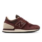 New Balance 770 Made In Uk Suede Men's Made In Uk Shoes - Red/tan (m770rbb)