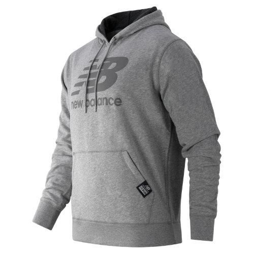 New Balance 53517 Men's Pullover Hoodie - Grey (mt53517ag)