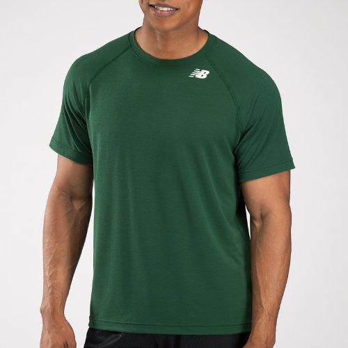 New Balance 3103 Men's Short Sleeve Tech Shirt - Green (tmmt3103tdg)
