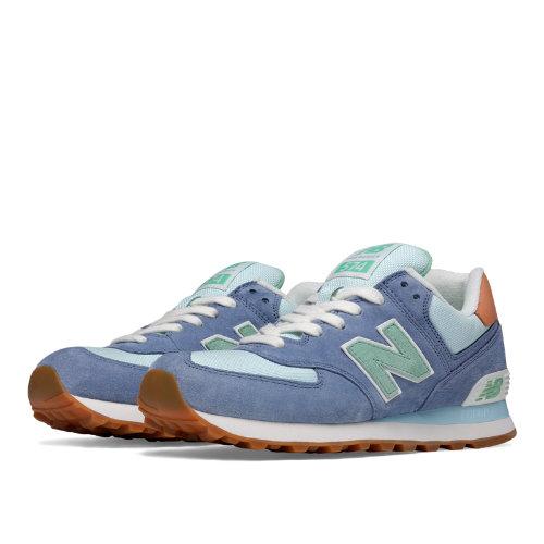 New Balance 574 Premium Cruisin' Women's 574 Shoes - Icarus Blue (wl574bcc)