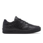 New Balance 300 Leather Women's Court Classics Shoes - Black (wrt300rb)
