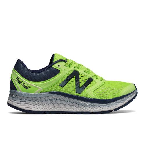 New Balance Fresh Foam 1080v7 Women's Soft And Cushioned Shoes - Green/navy (w1080yg7)