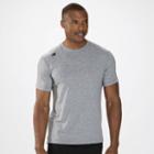 New Balance 0198 Men's Sure Thing Tech Tee - Athletic Grey (mft0198ag)