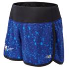 New Balance 71231 Women's Nyc Marathon Impact 3 Inch Printed Short - Navy (ws71231vpgp)