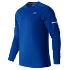 New Balance 63224 Men's Nb Ice Long Sleeve - Blue (mt63224mib)