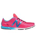 New Balance 5000 Spikeless Women's Racing Flats Shoes - Exuberant Pink, Blue Atoll (wrc5000p)