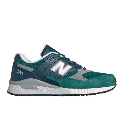 New Balance 530 90s Running Woods Women's Running Classics Shoes - Teal/grey/navy (w530aaf)
