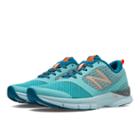 New Balance 711 Mesh Women's Gym Trainers Shoes - Sea Spray, Wave Blue, Bold Citrus (wx711ws)