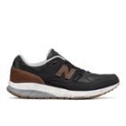 New Balance 530 Vazee Leather Men's Sport Style Sneakers Shoes - Black/tan (mvl530rb)