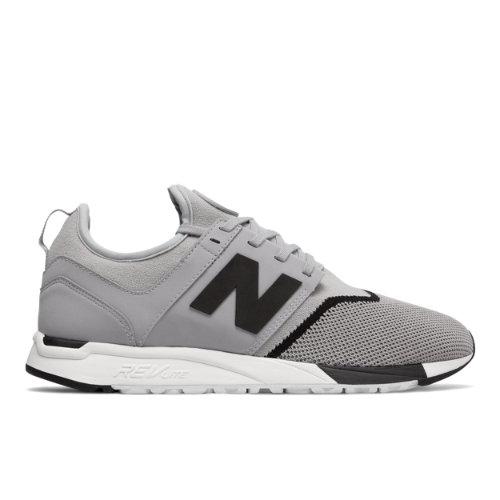 New Balance 247 Sport Men's Sport Style Shoes - Grey/black (mrl247si)