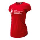 New Balance 93180 Women's Nyc Marathon Transform Perfect Tee - Red (wt93180mrep)