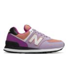New Balance 574 Summer Sport Women's 574 Shoes - Purple/orange (wl574nib)