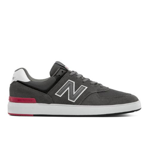 New Balance All Coasts 574 Men's Court Classics Shoes - Grey/black (am574gic)