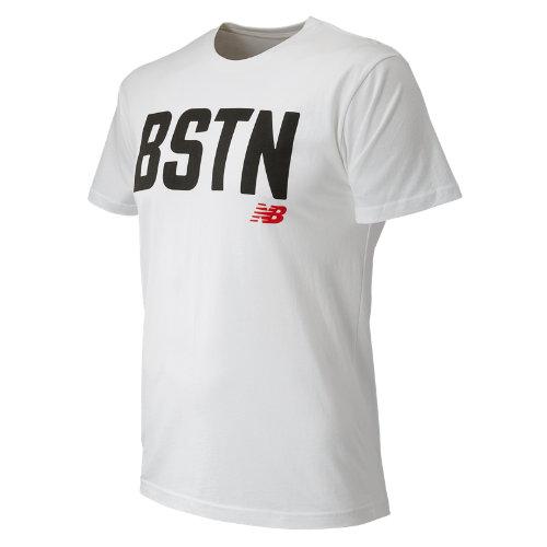 New Balance 63579 Men's Boston City Tee - White (mt63579wt)
