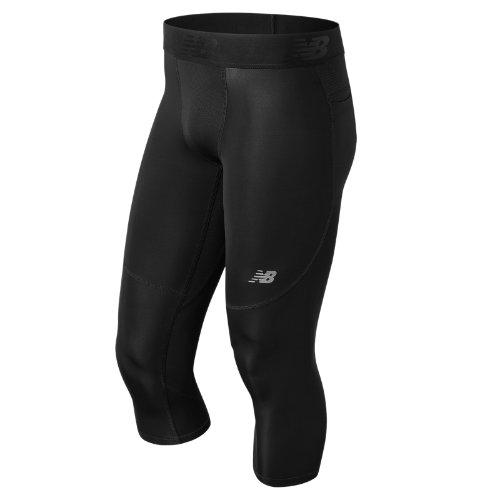 New Balance 73029 Men's Challenge 3/4 Tight - Black (mp73029bk)