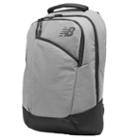 New Balance Men's & Women's Reflective Beacon Backpack - Silver, Black (nb-1233sv)
