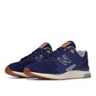 New Balance 1550 Revlite Suede Men's Sport Style Shoes - Black, Blue (ml1550ak)