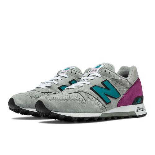 New Balance Connoisseur Painters 1300 Men's Made In Usa Shoes - Grey, Teal, Beet Purple (m1300dgr)