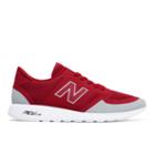 New Balance 420 Re-engineered Men's Sport Style Sneakers Shoes - Red/grey (mrl420gr)